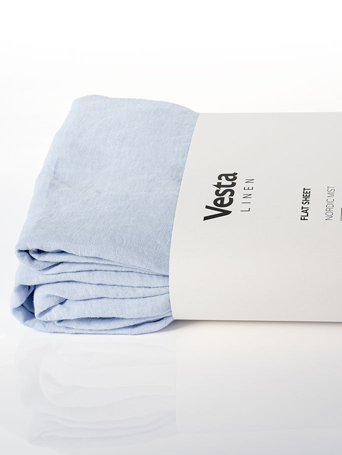 Pure linen flat sheet