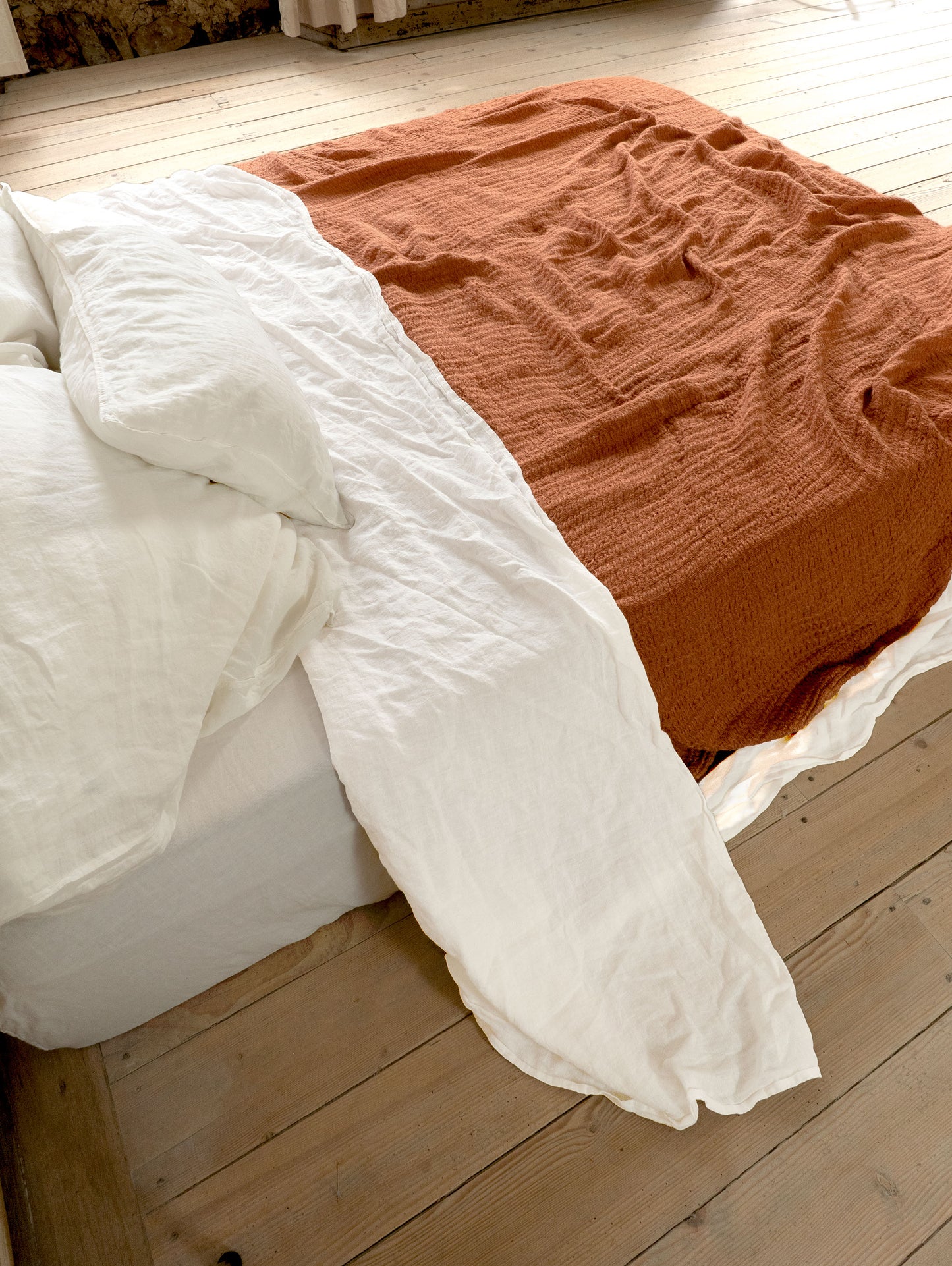 Pure linen flat sheet